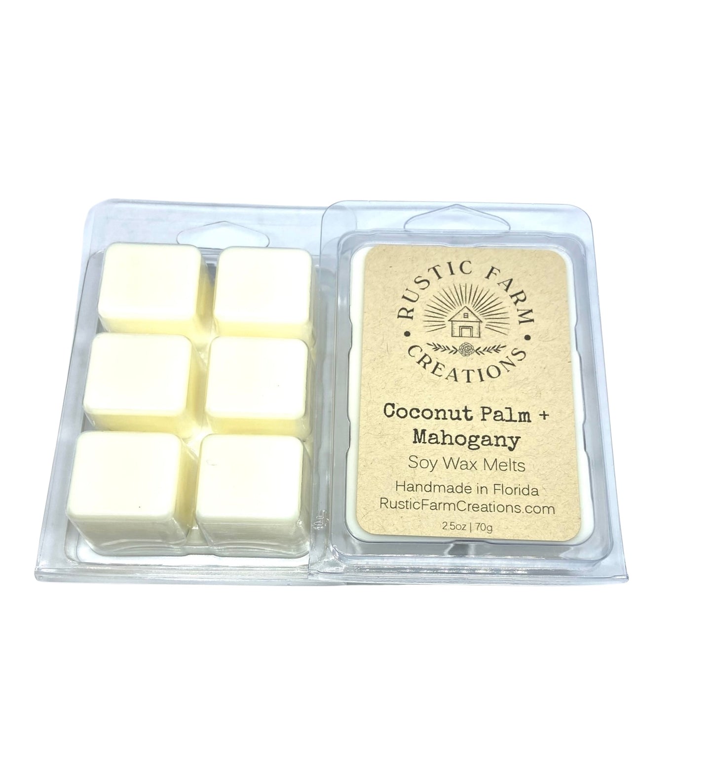 Coconut Palm and Mahogany Soy Wax Melt