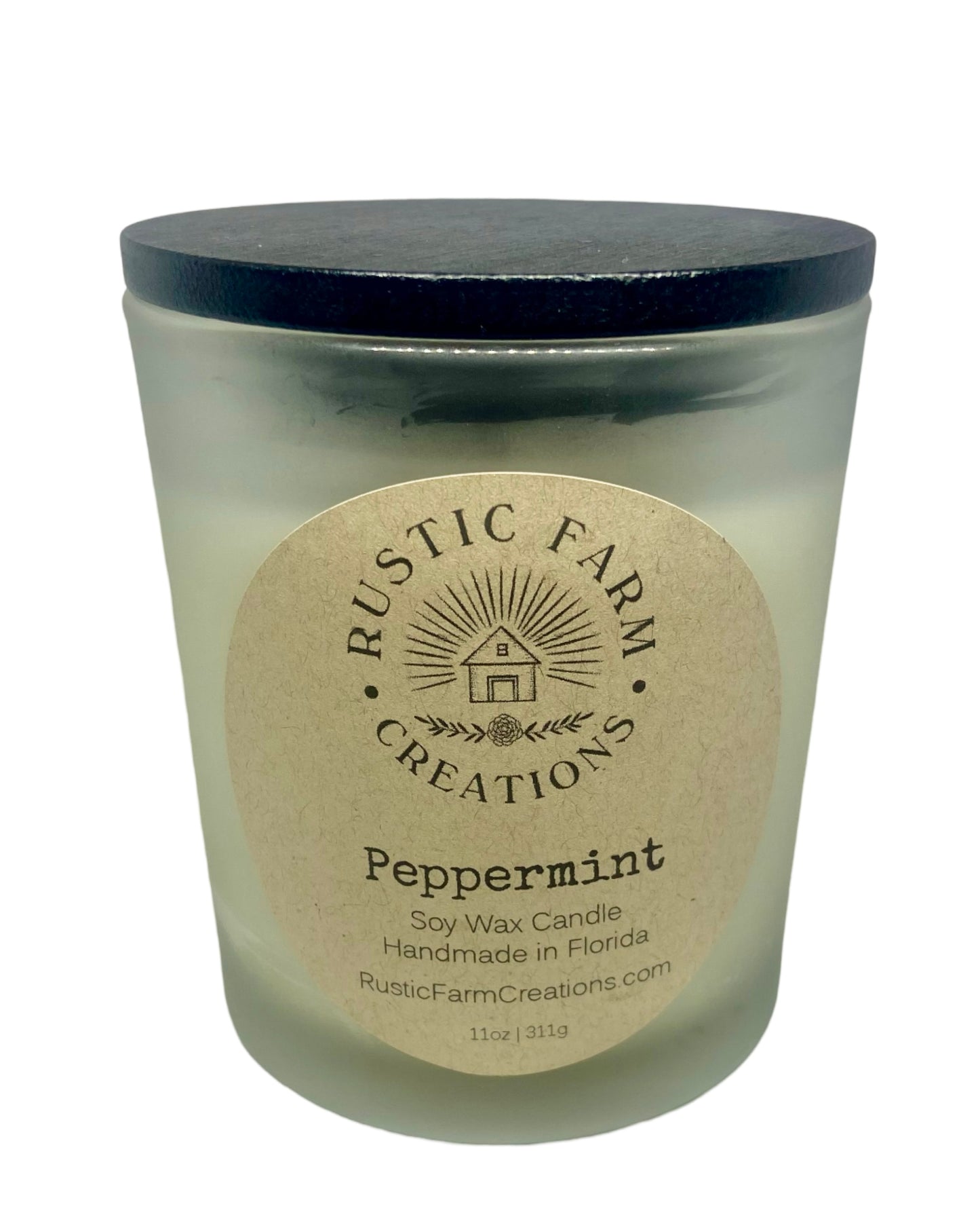 Peppermint 11oz Soy Candle