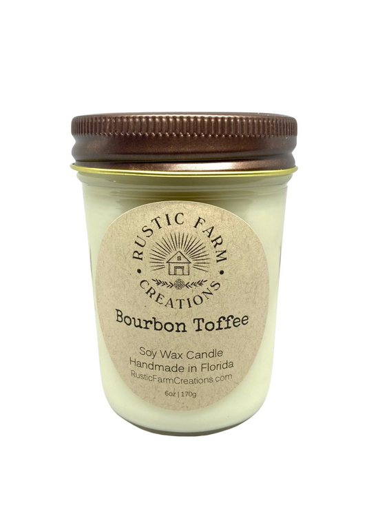 Bourbon Toffee Soy Candle