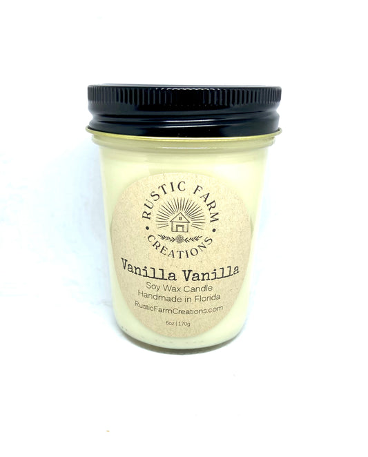 Vanilla Vanilla Soy Candle